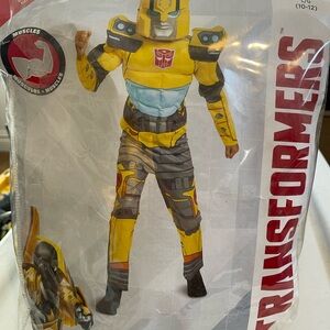 Disguise Bumblebee Costume Yellow and Gray Action Figure Playset